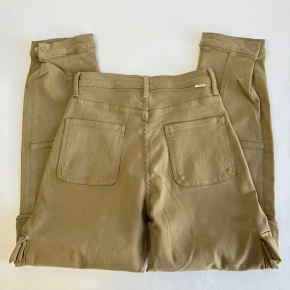 MOTHER The Curbside Cargo Flood Jeans - Size 29 - Picture 8 of 10